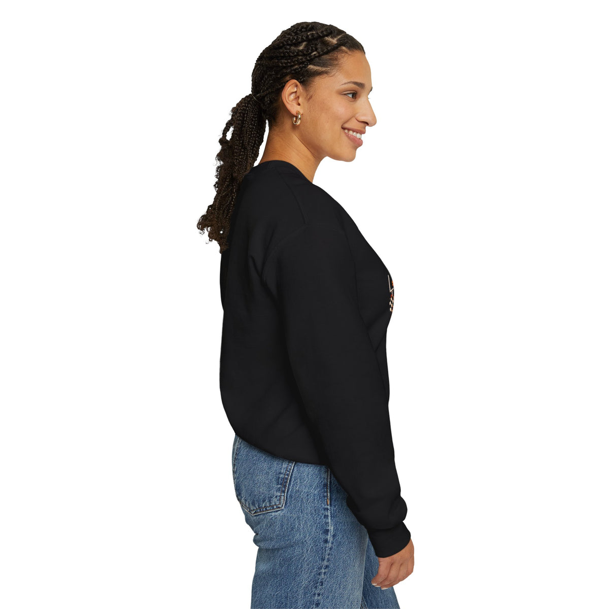 Crewneck Black "Fall I thought you said Football" Sweater